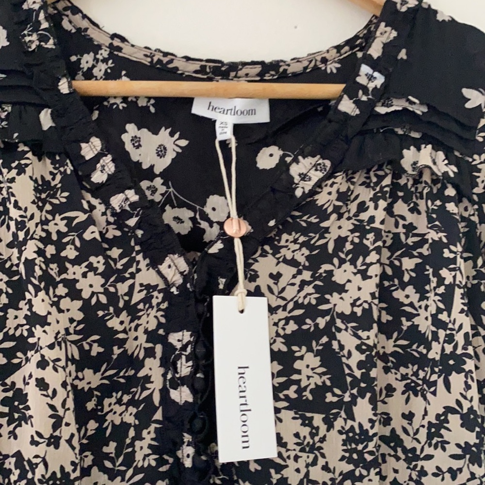 NWT Heartloom Erika Dress in Jet - Picture 5 of 12